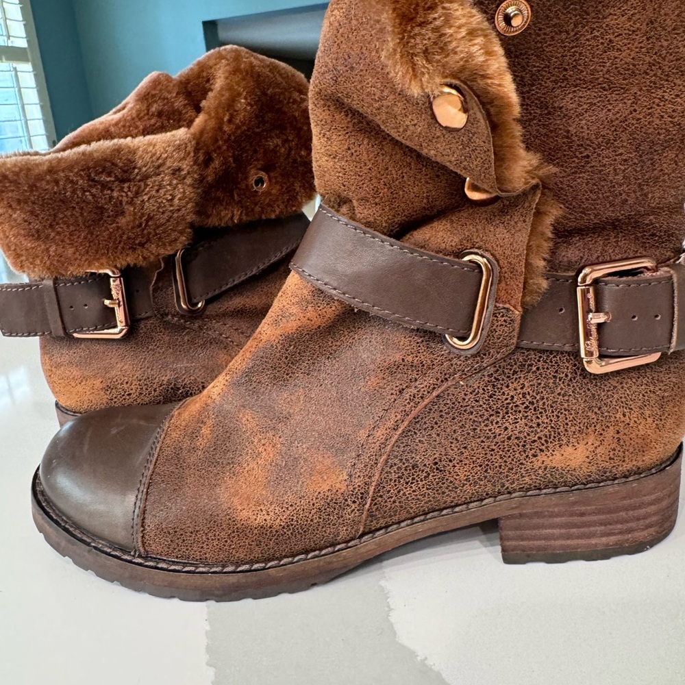 Matt Bernson brown suede Tundra ankle boots - Picture 2 of 9